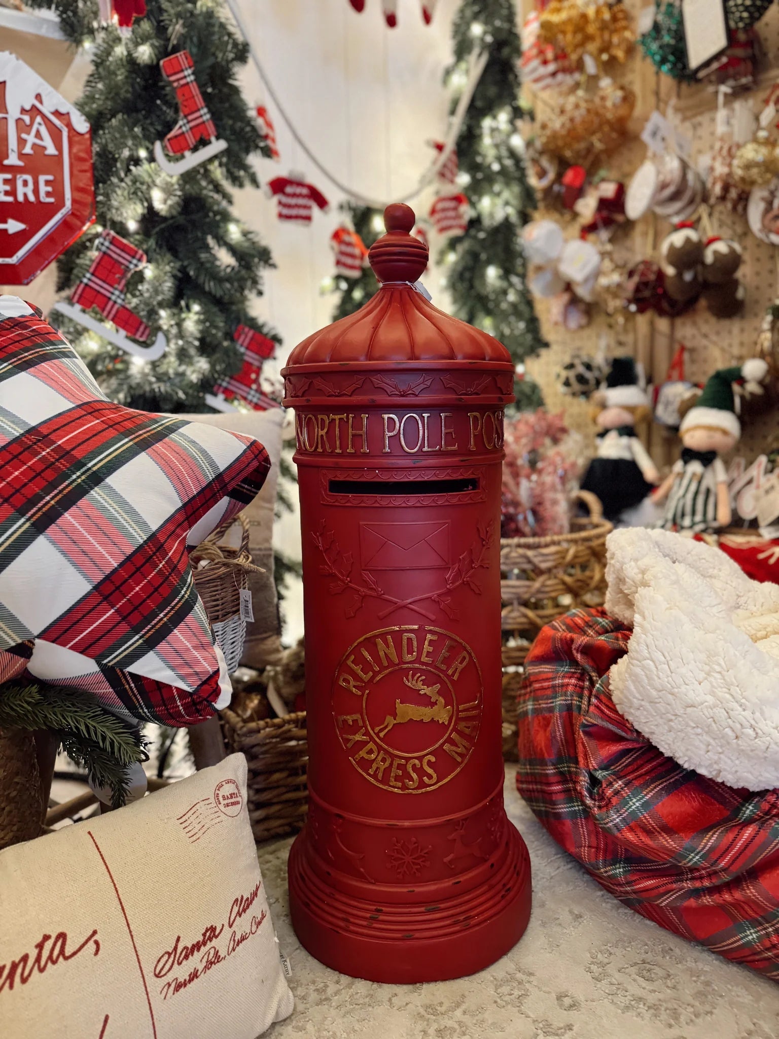 77 CM TRADITIONAL SANTA MAIL BOX - Pure Apotheca