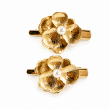 Magnolia Flower Clips Set/2