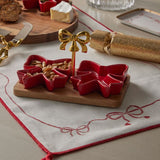 Bellezza Table Runner Red 35x150cm