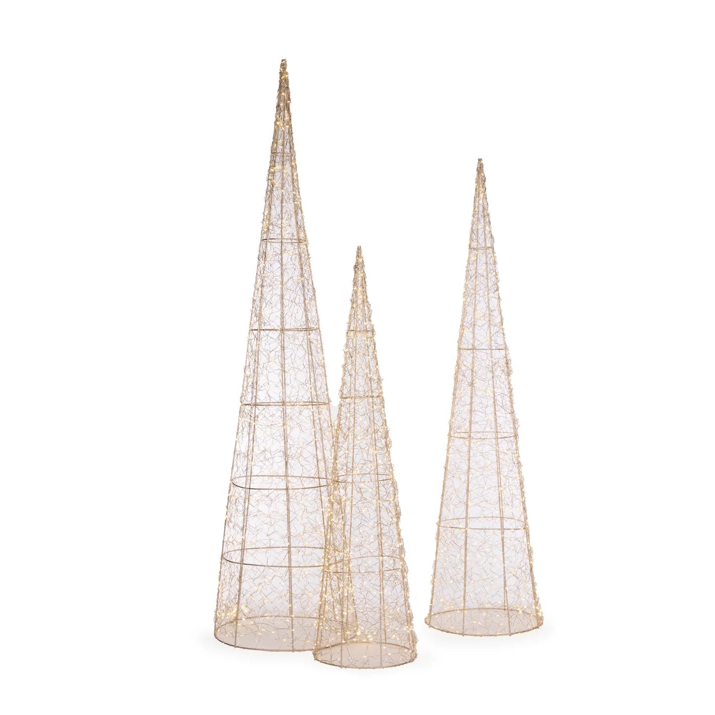 80 CM ILLUMINATED CONE TREE - Pure Apotheca
