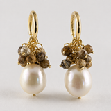 Tammy Jasper Crystal Pearl Drops