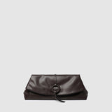 Asha Clutch - Chocolate