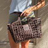Montego Tote Bag - Chocolate
