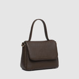 Connie Top Handle Bag - Chocolate