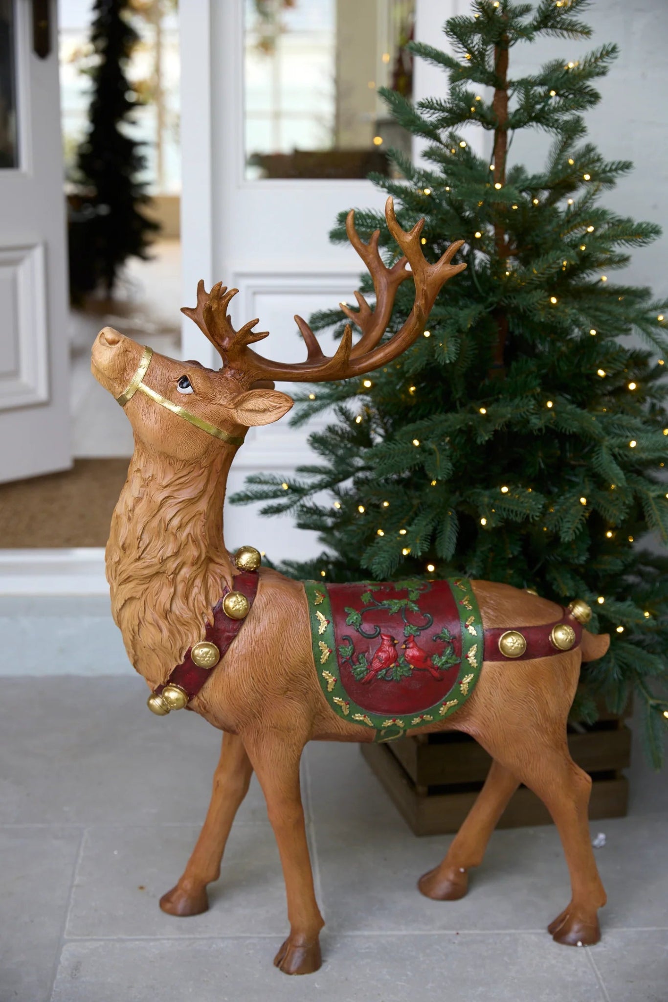 86 CM TRADITIONAL CARDINAL REINDEER - Pure Apotheca