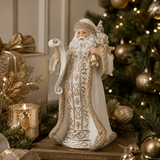 Champagne Ivory Santa 30cm