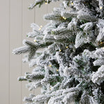 9 FT NORWEGIAN PINE SNOW TREE - 1220 LED - Pure Apotheca