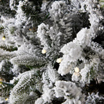 9 FT NORWEGIAN PINE SNOW TREE - 1220 LED - Pure Apotheca