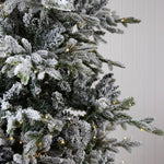9 FT NORWEGIAN PINE SNOW TREE - 1220 LED - Pure Apotheca