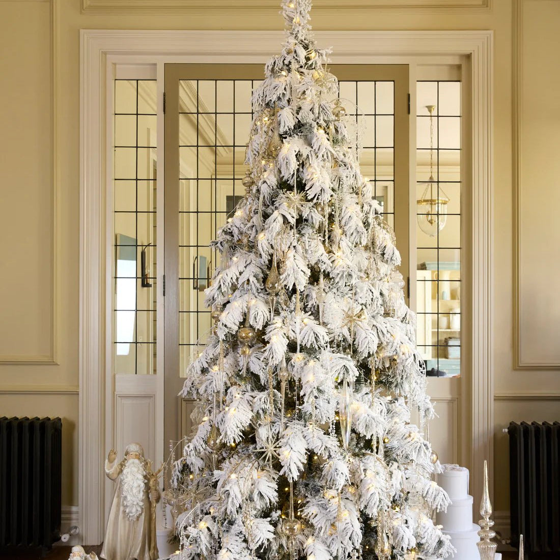 9 FT WINTER FIR SNOW TREE - 650 LED - Pure Apotheca