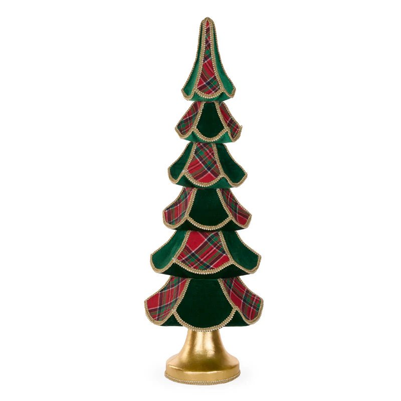 90 CM TARTAN LAYERED TREE - Pure Apotheca