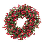 90cm Red Berry Wreath - Pure Apotheca