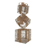 95cm Illuminated Gold Beaded Gift Stack 6000 LED - Pure Apotheca