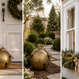 50 CM ANTIQUE GOLD BELL