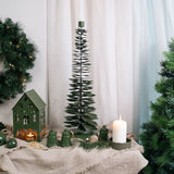 Lune Pinecone Candlestick Holder Green Large