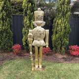 Lune Nutcracker Standing Gold 184cm