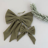 Lucia Bows Set/2 - Sage Green