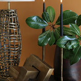 London Antique Brass Candlestick