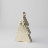 Christmas Tree Paper Mache Sculpture Small