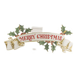 Vintage Merry Christmas Sign 60cm