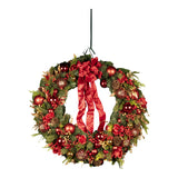 105cm Red & Gold Exquisite Wreath