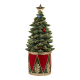 Vintage Traditional LED Christmas Tree in Drum LRG 91cm