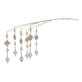 66cm Pearl Acrylic Drop Weeping Spray