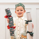 Mr & Mrs Claus - 10pk Christmas Paper Crown Hats
