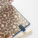 2025 Desktop Linen Bound Planner Liberty Blue