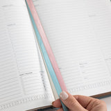 2027 Day to a Page Large Planner - Seaglass