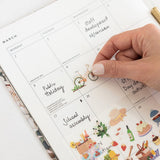 2027 Teachers A4 Planner - Heritage Roses