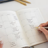 2027 Weekly Productivity Planner - Forget Me Not