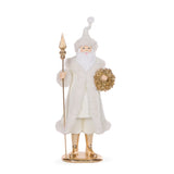 38CM LUXE WINTER SANTA
