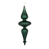 FROSTED GREEN DISC FINIAL