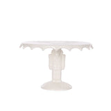 27 CM WHITE NUTCRACKER CAKE STAND