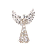 SILVER ANGEL TREE TOPPER