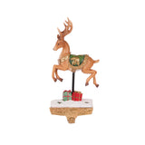 4 ASST SANTA SLEIGH STOCKING HOLDERS