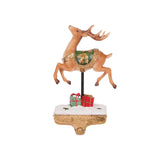 4 ASST SANTA SLEIGH STOCKING HOLDERS