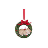 2 ASST WREATH PET ORNAMENTS
