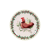 12 DAYS OF CHRISTMAS DINNER PLATES GIFT SET