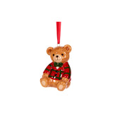 3 ASST CERAMIC TEDDY BEAR ORNAMENTS