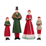 TRADITIONAL CAROLER SCENE