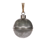 16 CM SILVER FLUTED BELL