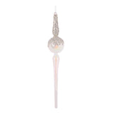 IRIDESCENT GLITTER DIPPED ROUND DROP