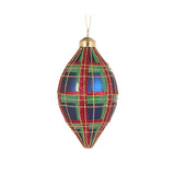 ROYAL TARTAN DROP BAUBLE