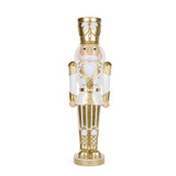 LED CHAMPAGNE AND WHITE NUTCRACKER
