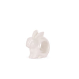 White Bunny Napkin Ring