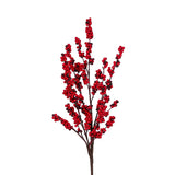 85 CM RED BERRY SPRAY