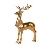 38 CM GOLD STANDING HARVEST REINDEER