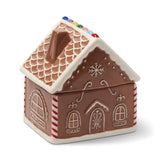 Gingerbread 9.5oz Ceramic House Candle